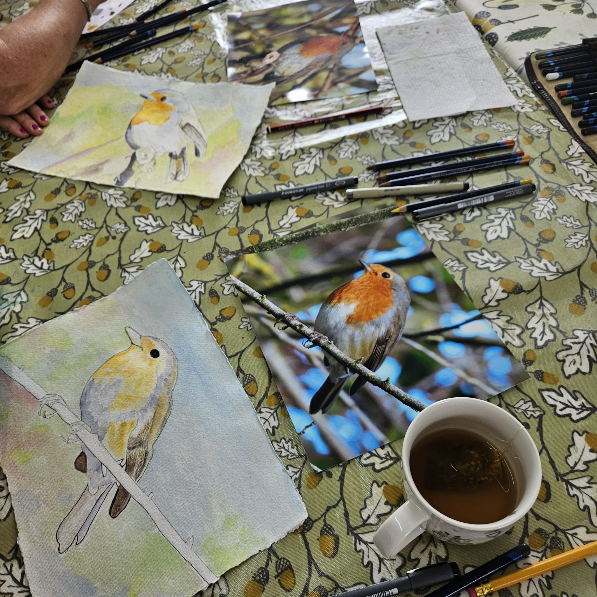 In-person Nature Journaling and Art Courses - Alex Boon Art